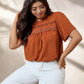 SHEIN - Loose Short Sleeve Basic Color T-Shirt