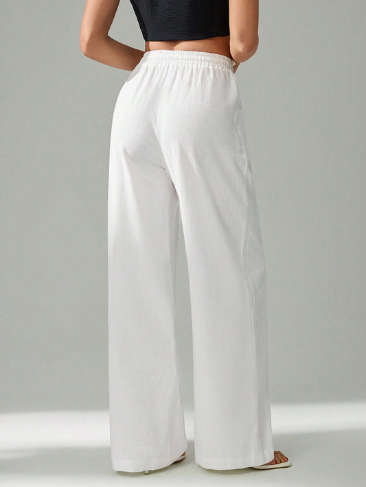 SHEIN - Solid Ankle Length Pants