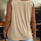 SHEIN - Crew Neck Tank Top