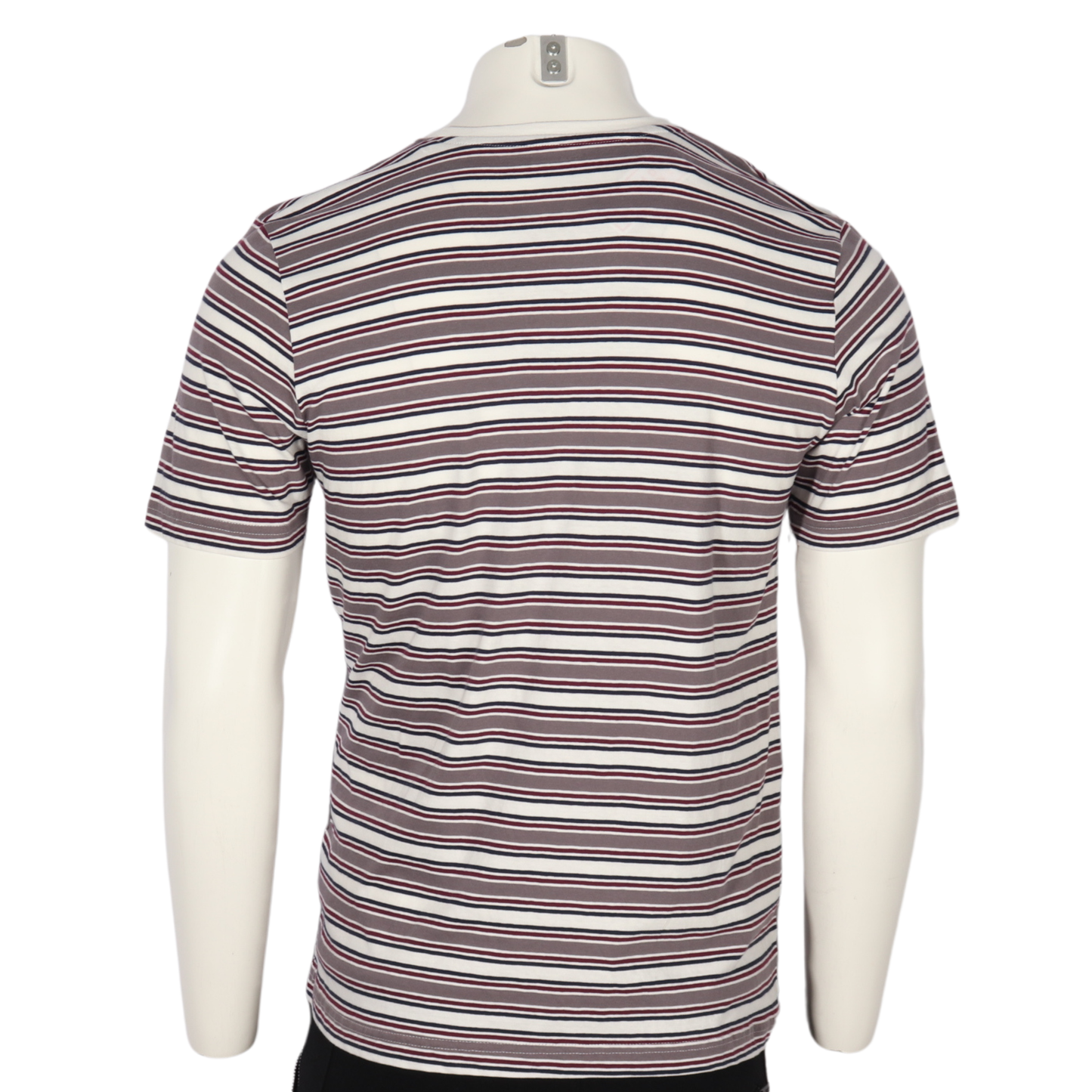 LIVERGY - Stripped cotton t-shirt