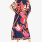 SHEIN - Silk Printed Maxi Dress