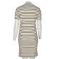 SHEIN - Striped Print Tee Dress