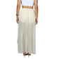 SHEIN - Casual Solid Color High Low Skirt
