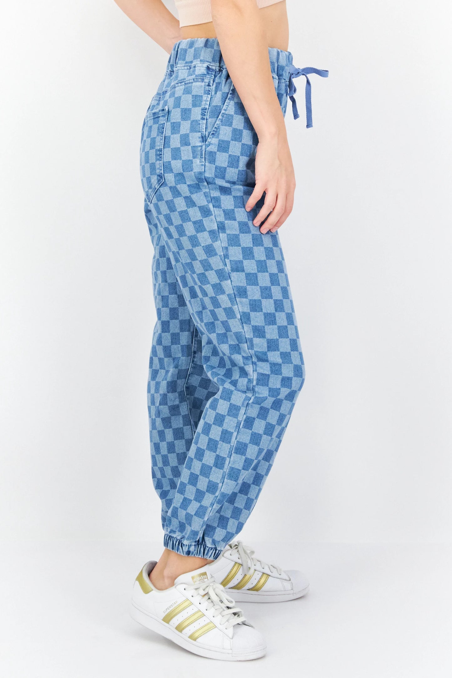 TINSELTOWN -  Drawstring Utility Jogger Sweatpant,