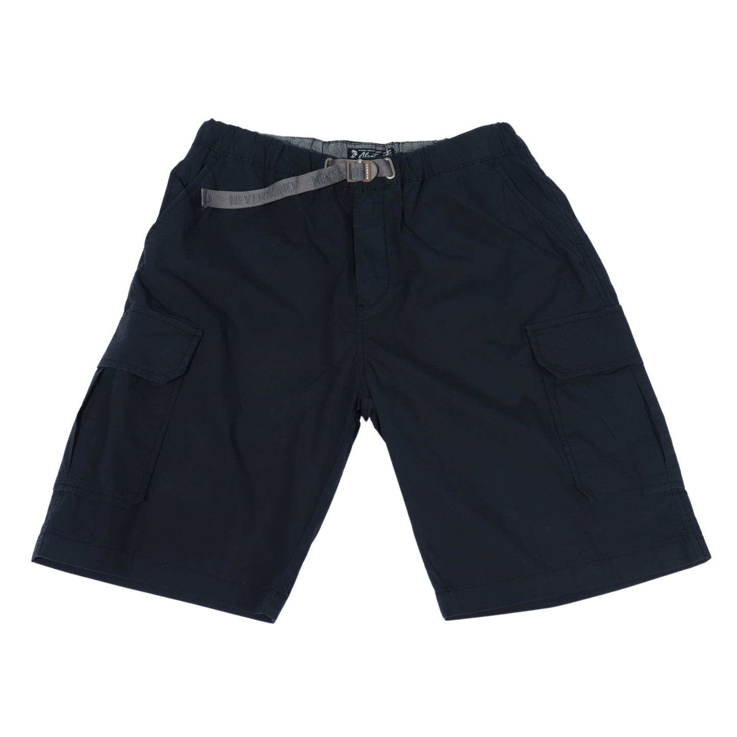 ALCOTT - Cotton solid cargo shorts