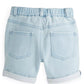 FIRST IMPRESSIONS - BABY - Light-Wash Denim Shorts