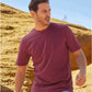 ATLAS FOR MEN - Round Neck Short sleeves T-Shirt