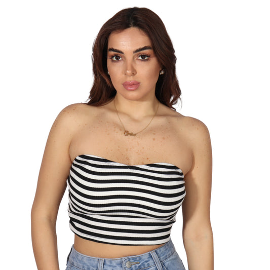 SHEIN - Off Shoulder Crop Top