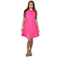SHEIN - Batwing Sleeve Fold Pleated Shirt Dress