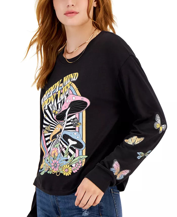 REBELLIOUS ONE - Mushroom Long-Sleeve T-Shirt