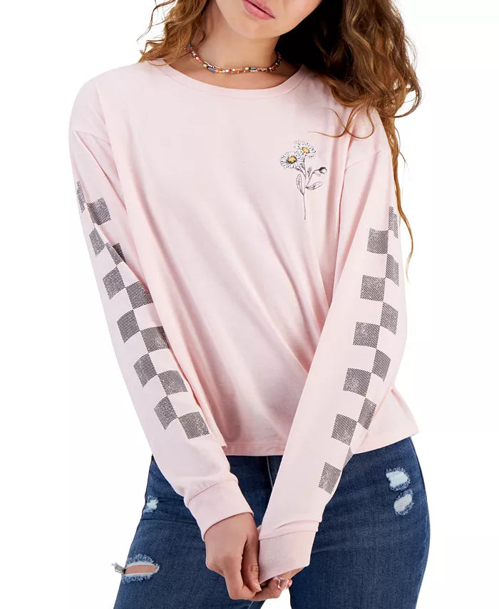 GRAYSON / THREADS - Checkered Long-Sleeve Blouse