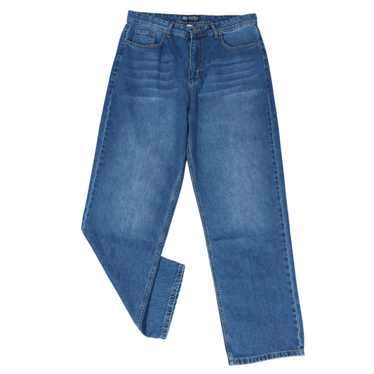 RIGOROUS - Med Waist Sold Color Denim