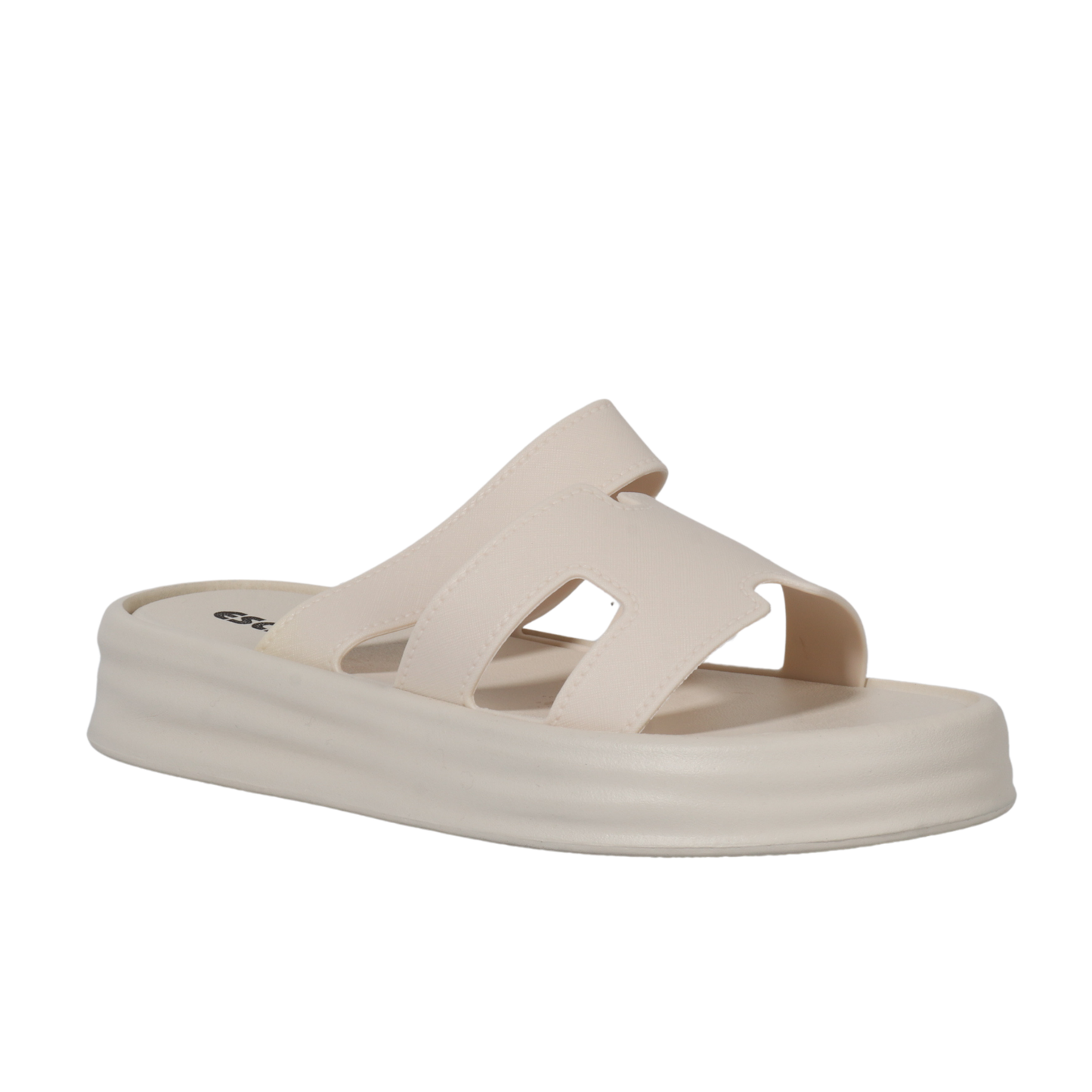 ESCAPE - Cut Out Open Toe Strappy Slipper