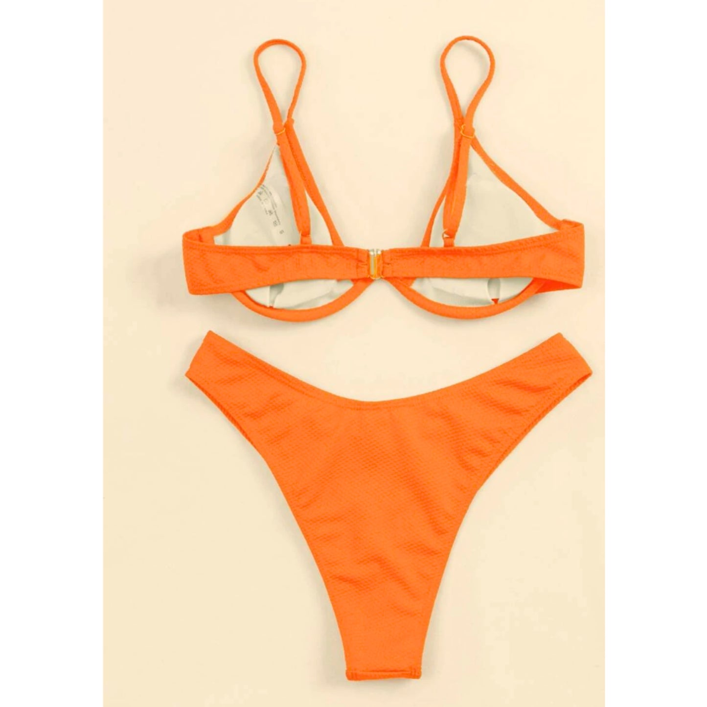 SHEIN - Swim Bikini Set Summer Solid Beachwear Bathing Suit