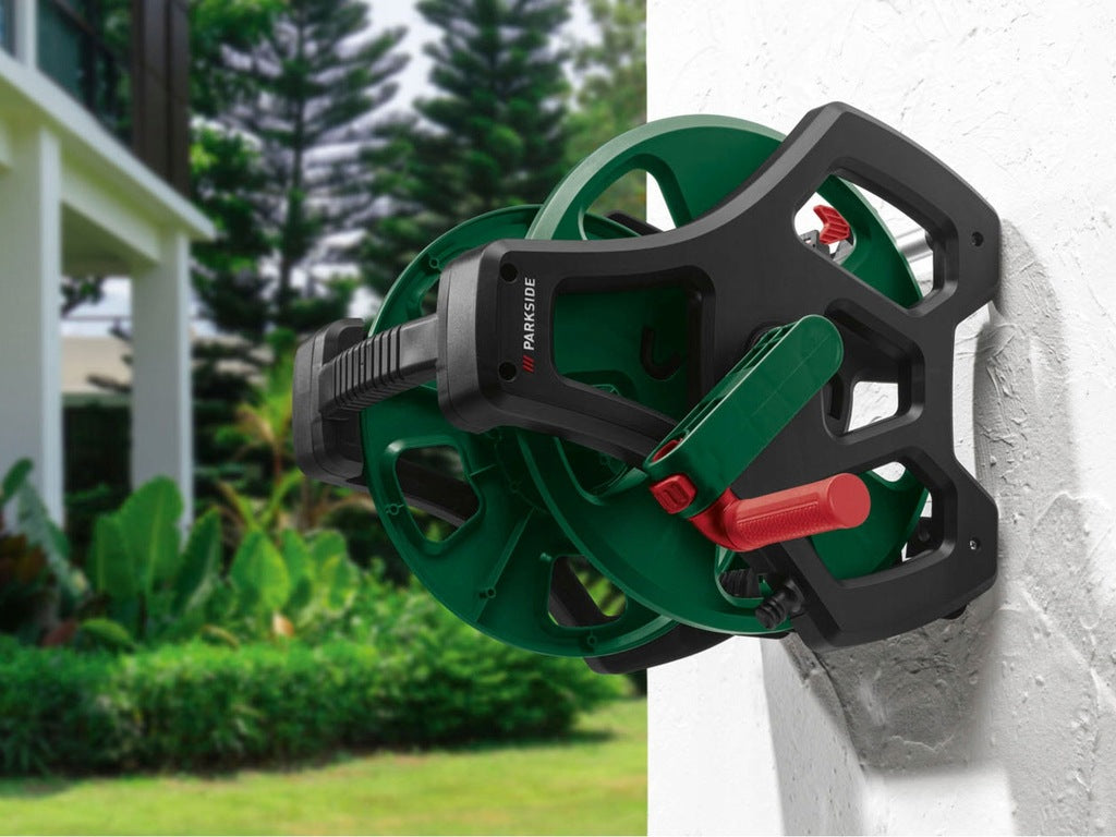 PARKSIDE -  Wall-mounted hose reel 20 m resistant