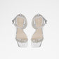 ALDO - Textile Metallic Ankle Strap Sabdals