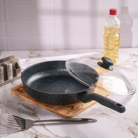 KORKMAZ - KOR A1844-1 Ornella Frypan With Lid 24 cm