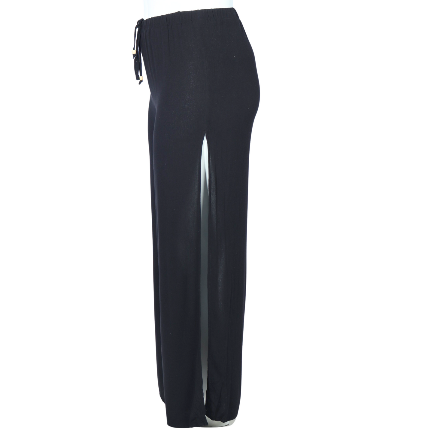 SHEIN - Wide leg faux drawstring pants