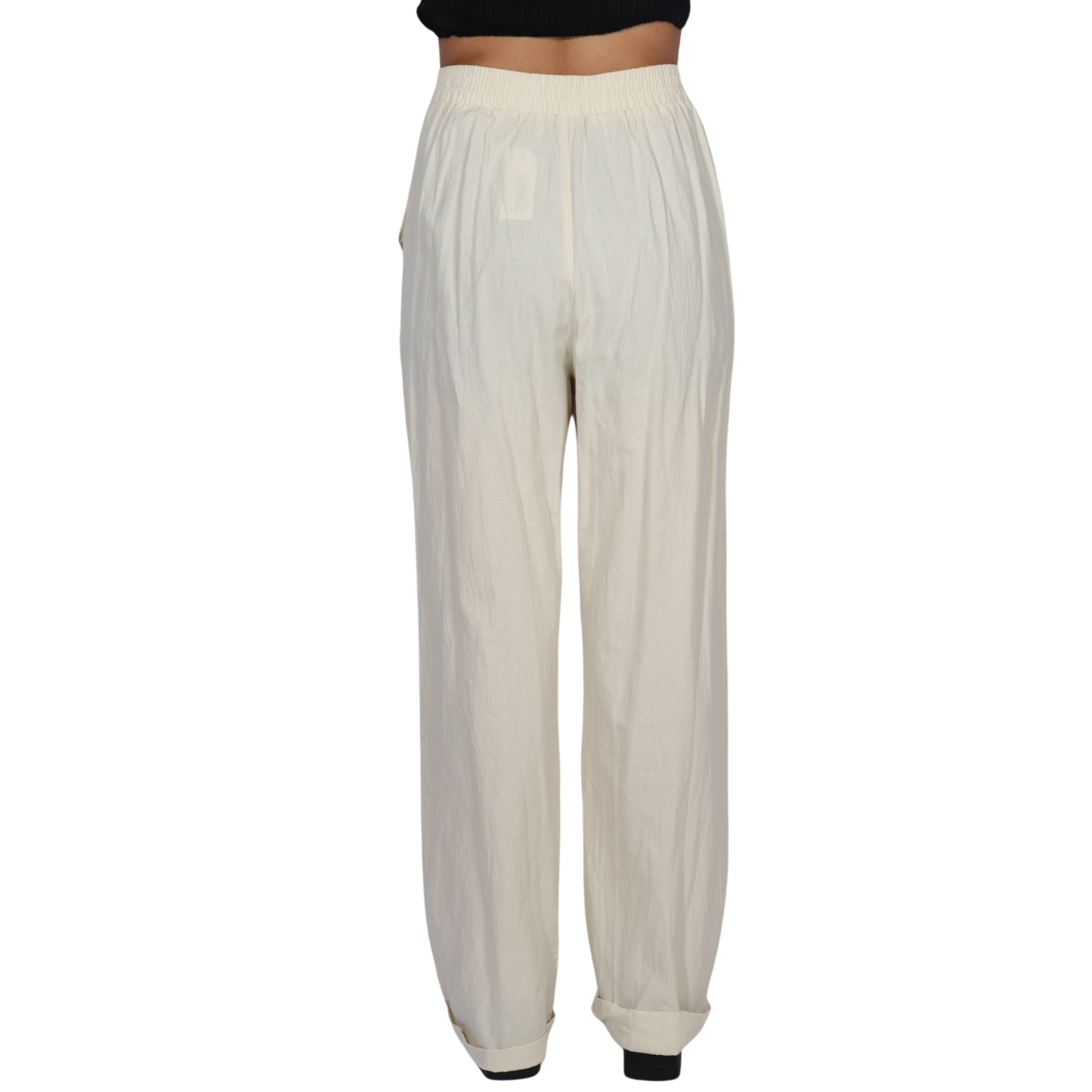 SHEIN - Elastic Waist Pant