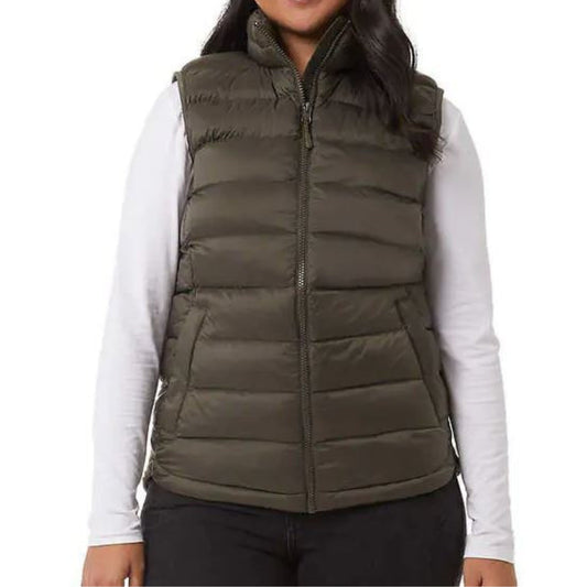 32 HEAT Womens Jackets 32 HEAT -  Heat Zip Vest Lightweight Zip Pockets Sleeveless