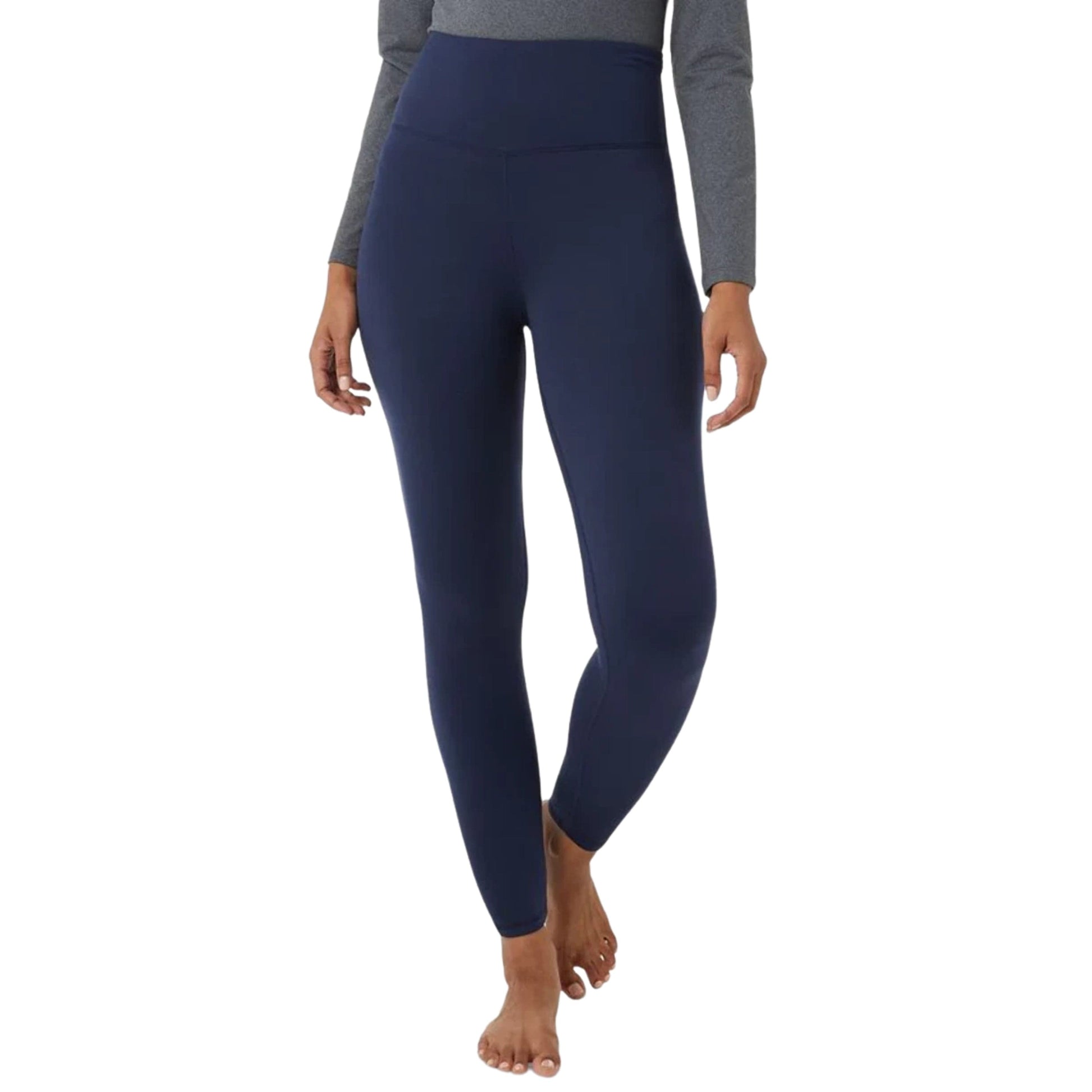 32 HEAT Womens sports XL / Navy 32 HEAT -  Fleece-Lined Full-Length Pull-on Leggings