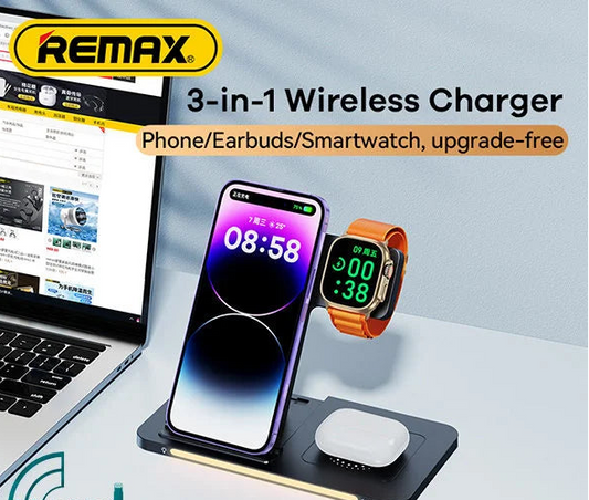 REMAX - Wireless Charger Pro 3in1