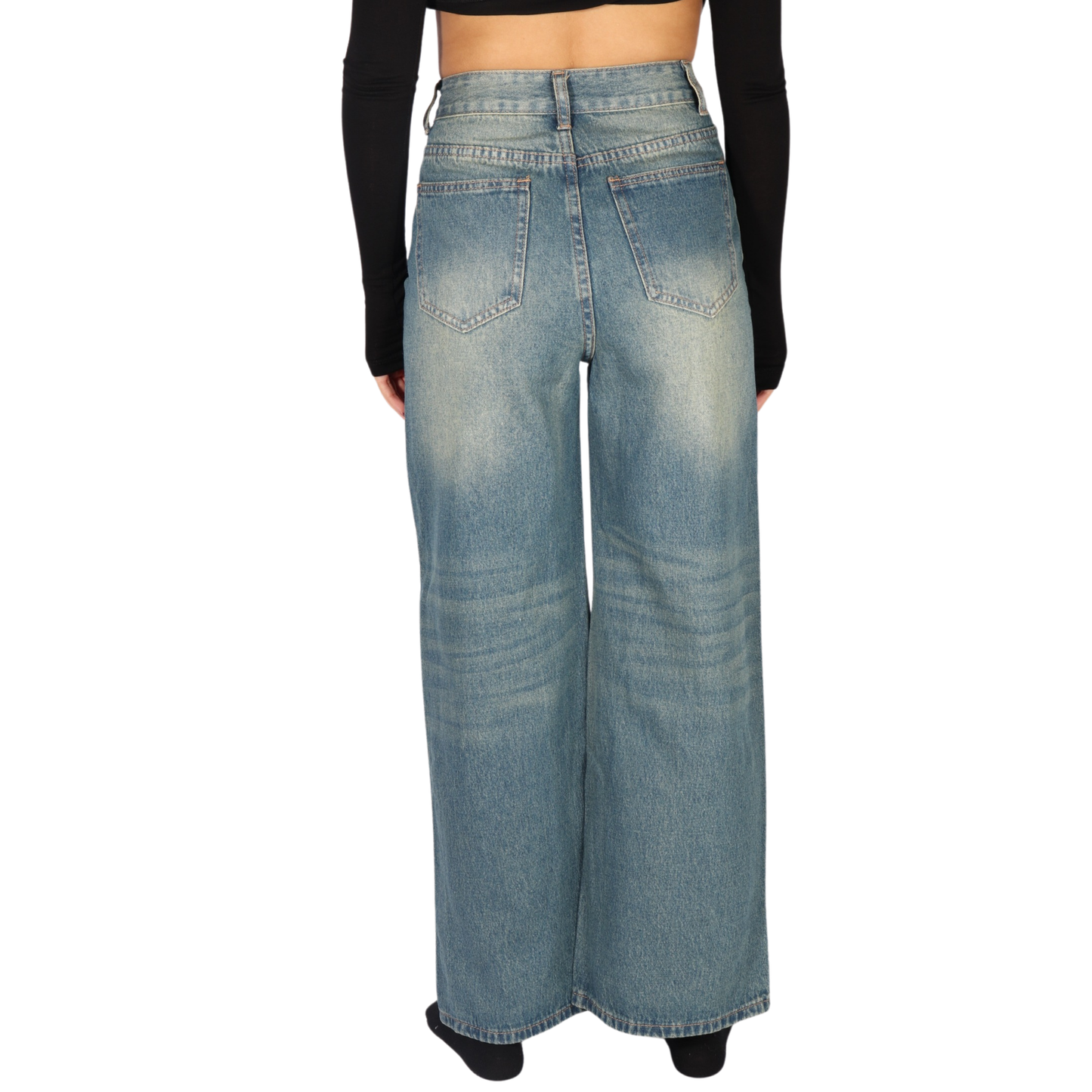 SHEIN - Wide Leg Denim