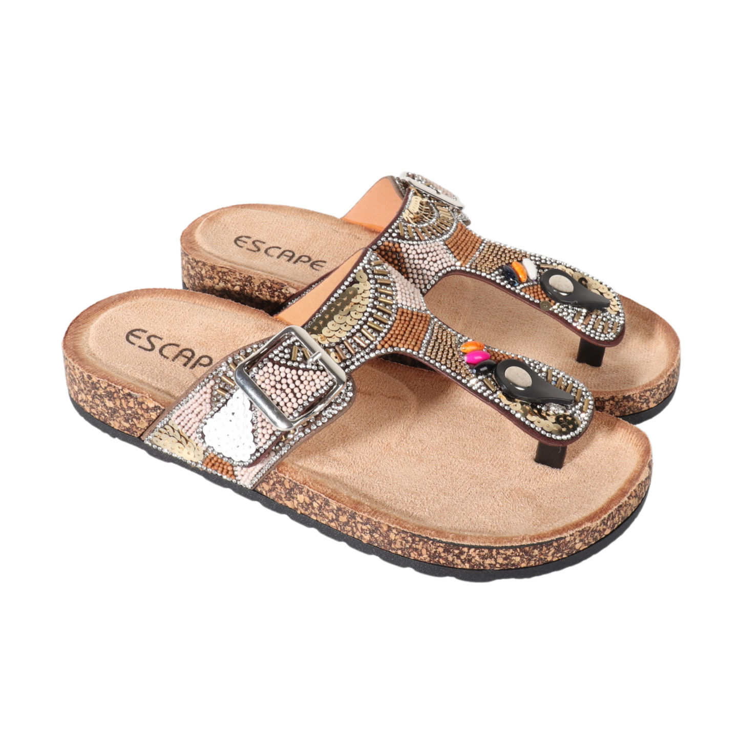 ESCAPE - Single toe sparkle design slipper