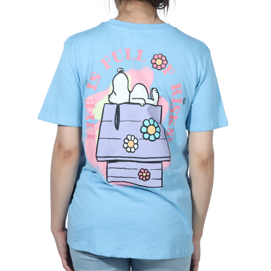 ALCOTT - Printed Back Design T-Shirt