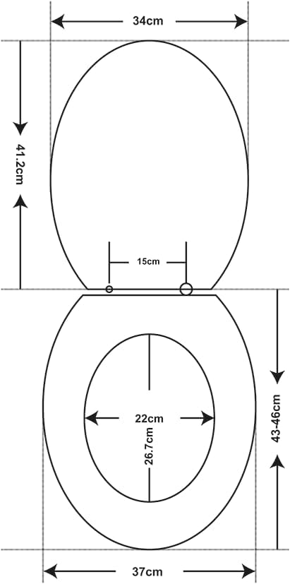 DUROPLAST -  Toilet Seat Sold Color