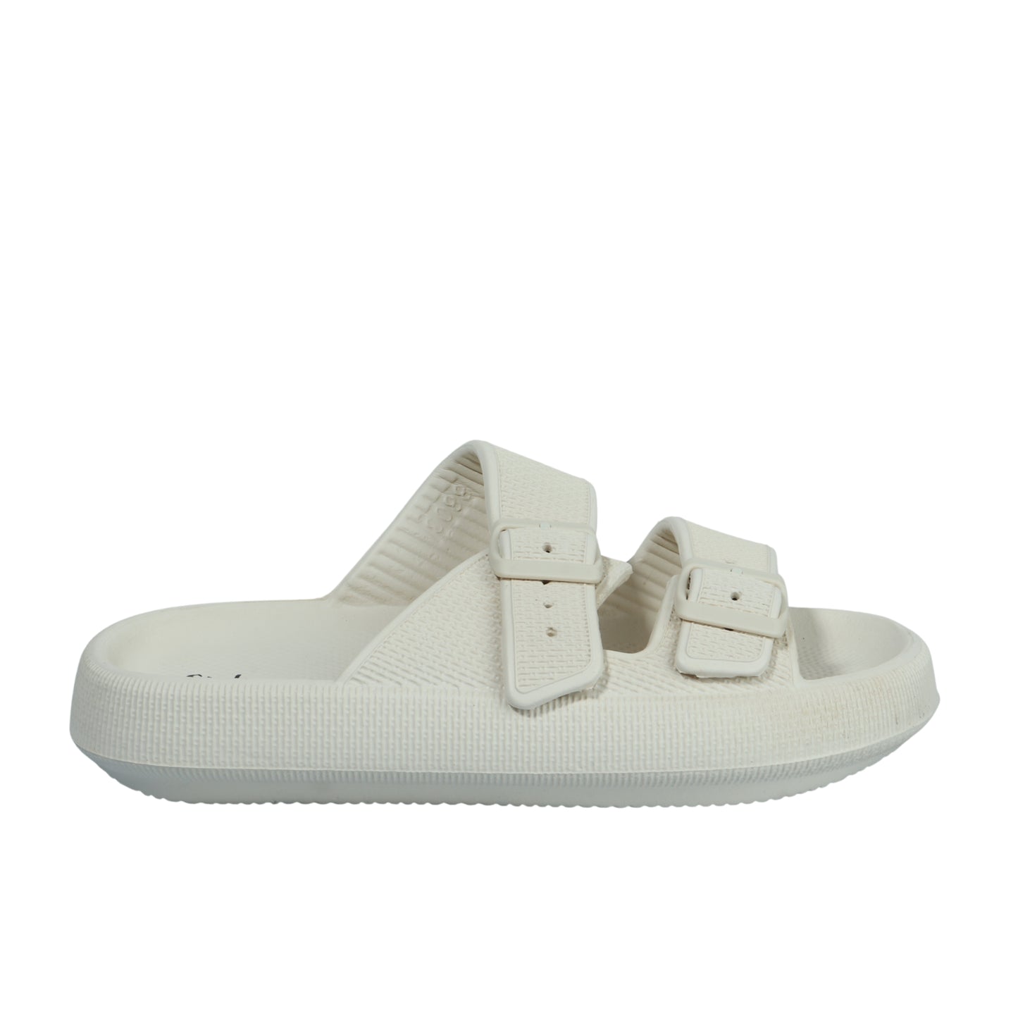 SHEIN - Buckle design simple slippers