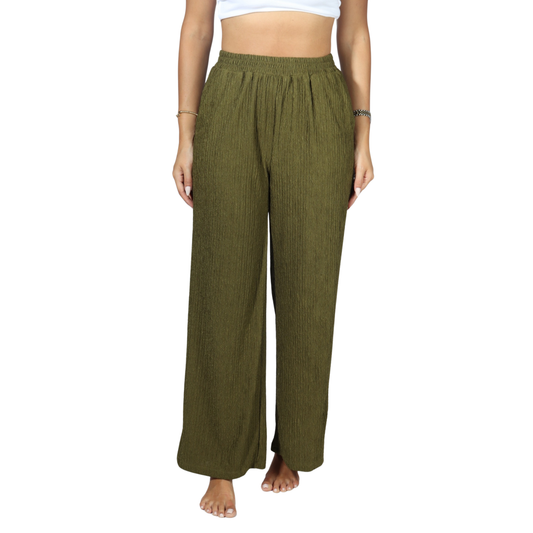 SHEIN - Pockets Elastic Waist Pant