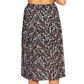 OXXO - Pleated floral pattern skirt