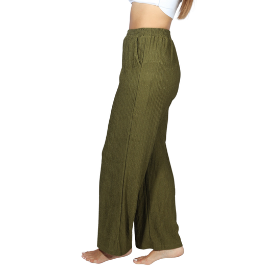 SHEIN - Pockets Elastic Waist Pant