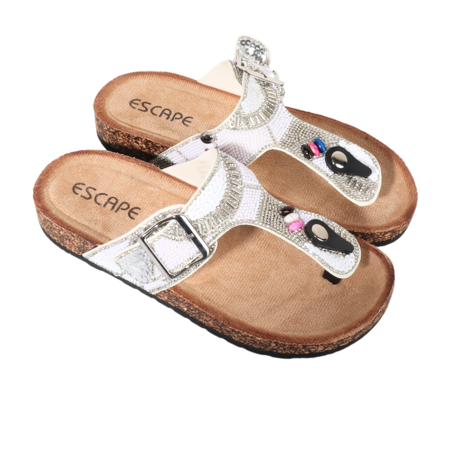 ESCAPE - Rhinestones - Elegant Slippers