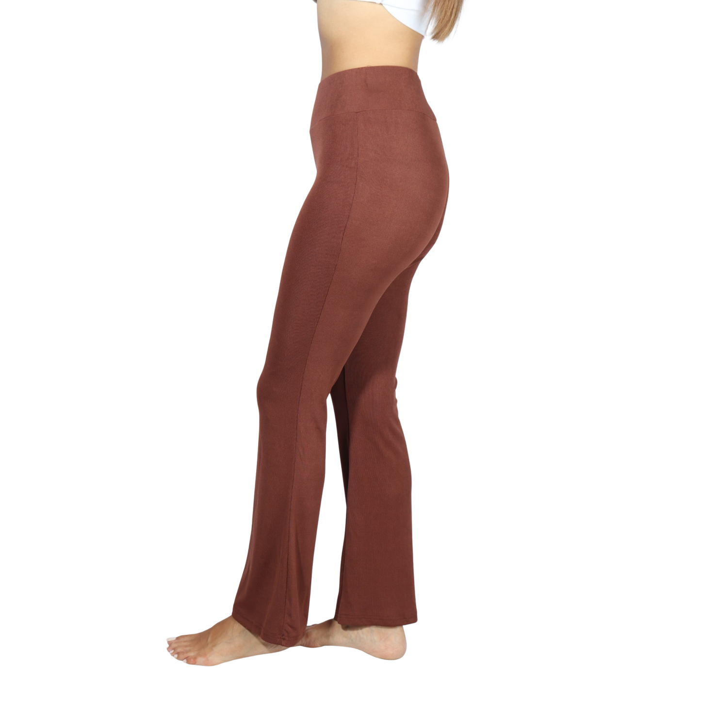 SHEIN - Solid Flare Leg Pants