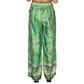 Printed wide leg floral pants