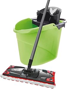 VILEDA -  ULTRAMAX 2-in-1 Floor Mop Complete Set, Mop with Handle