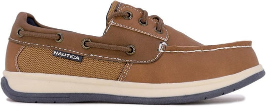 NAUTICA -Kids -   Slip-on Boat Shoe with Decorative Laces