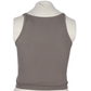 SHEIN - Ribbed u neck tank top