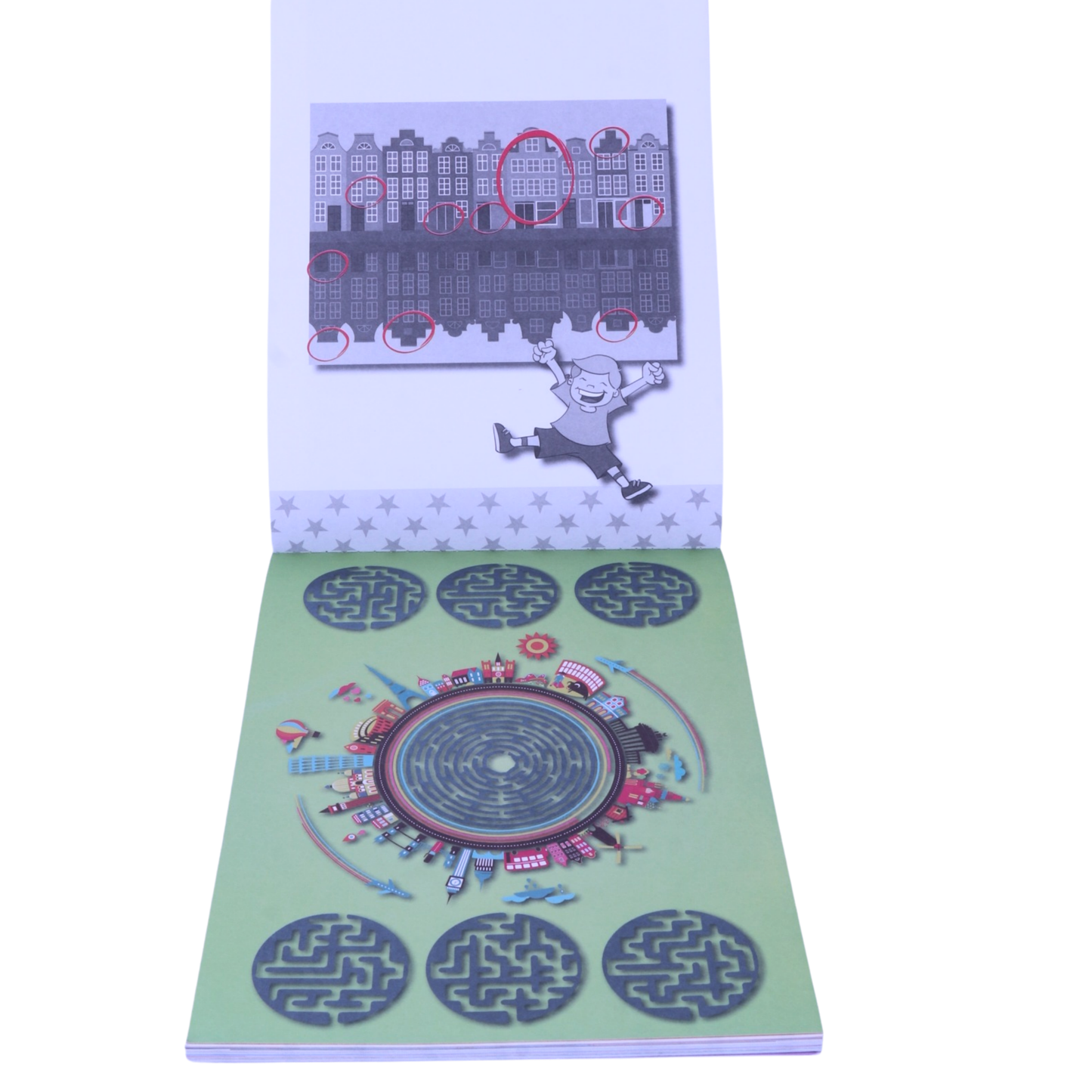 Puzzle fun for long car journeys Puzzle block