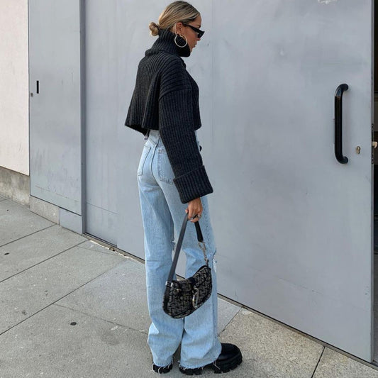 NIKONOROVA - Destroyed Raw Hem Denim