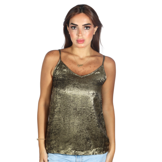 SHEIN -  Spaghetti Straps Tank Top