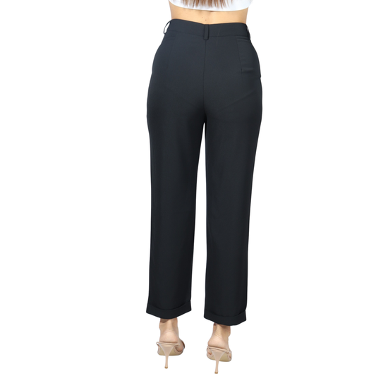 SHEIN - High Waist Wide Leg Pants