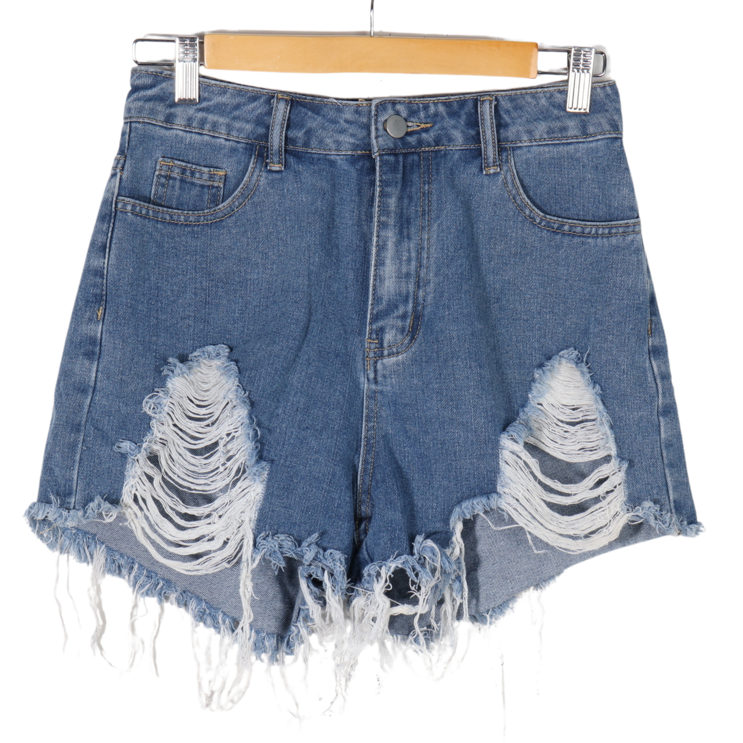 SHEIN - Ripped Short