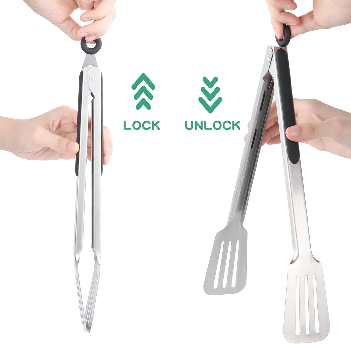 HOME DIVISION - Metal Tongs for Cooking