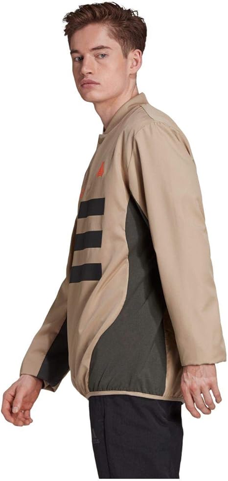 ADIDAS - Woven Piste 3-Stripes Soccer Pullover Top