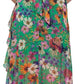 BETSY & ADAM -  Petites Floral Long Halter Dress