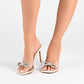JOURNEE COLLECTION - Strappy Heels Summer Transparent