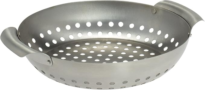 HOME IDEAS - Stainless Steel Round  Grill Plate